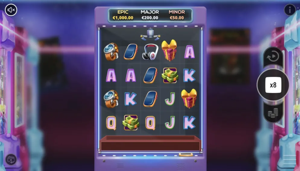 Lucky Claw gameplay